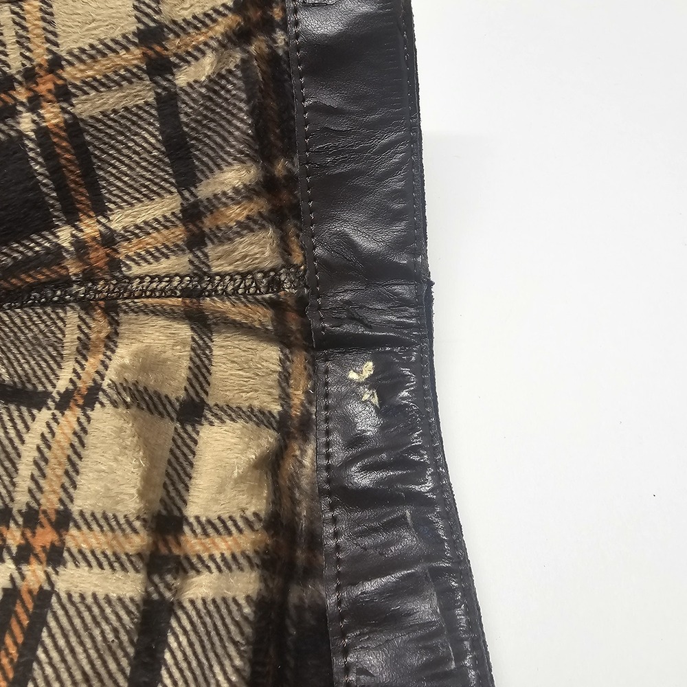 Remonte Knee High Leather/Blue Suede Boot- Plaid Inner Lining Size 36 EU/5.5 US - Picture 12 of 14